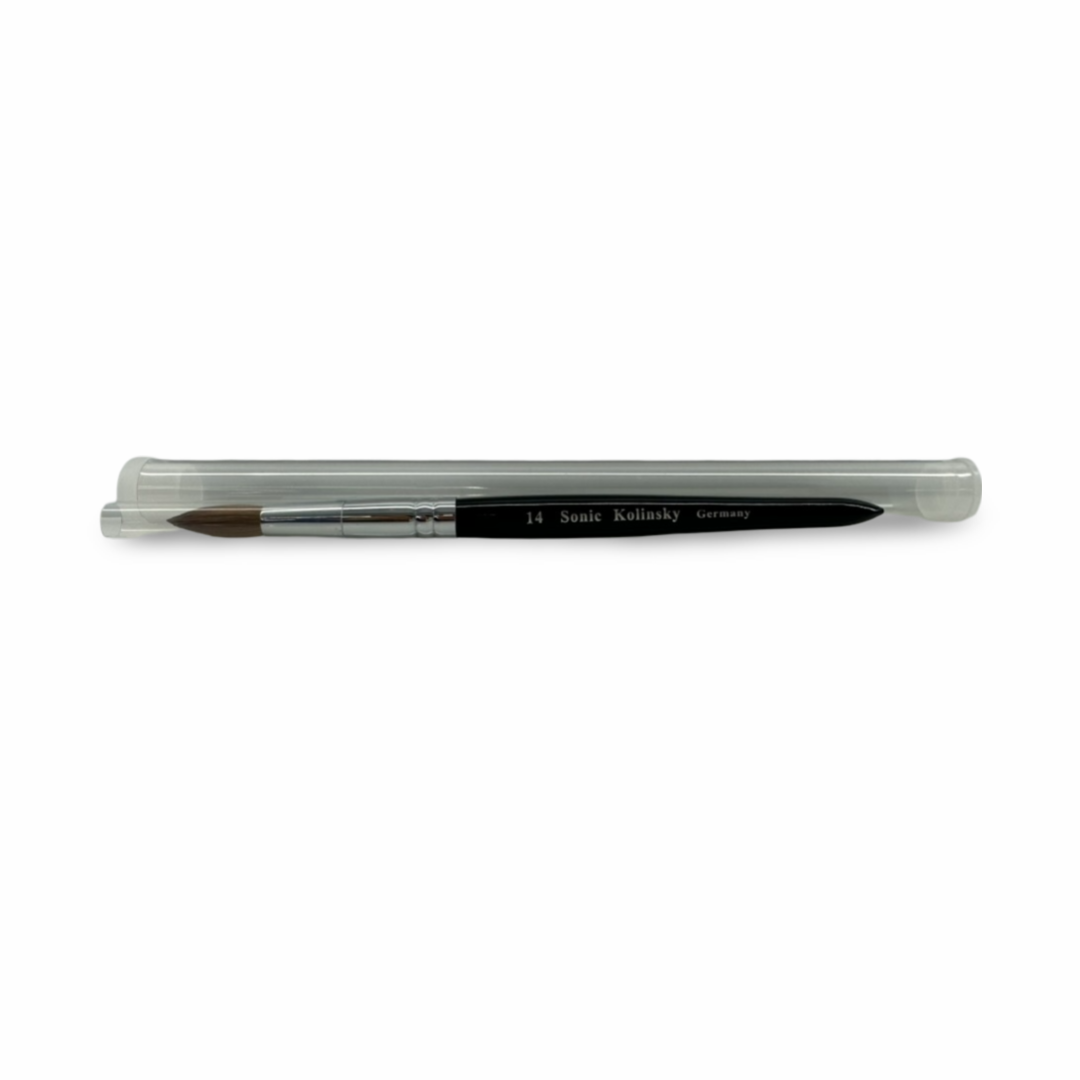 Sonic Kolinksy - Kolinsky Acrylic Nail Brush (0.7 oz) Size 14