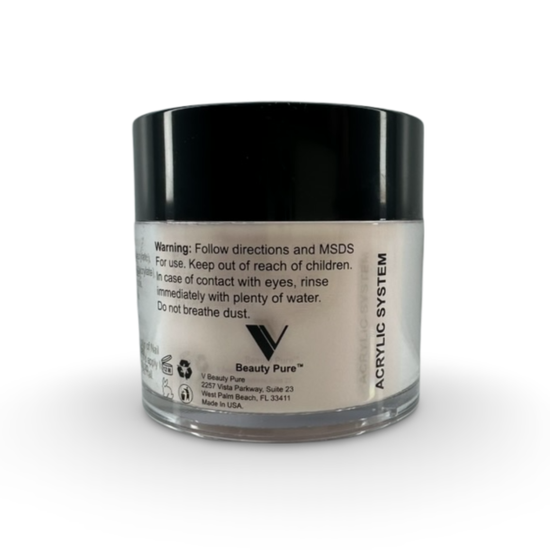 V Beauty Pure - Acrylic Powder (3.5 oz) Classic Nude